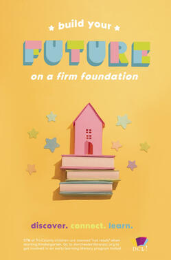 An ad campaign targeted towards families and children promoting library usage. Created for Advertising Design